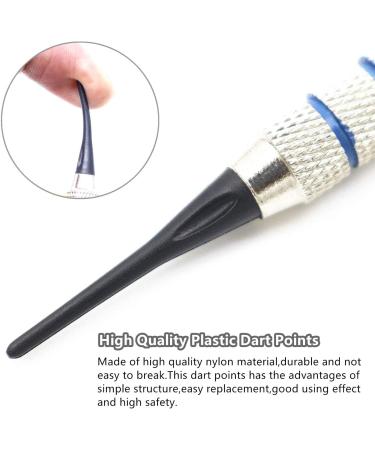 500 Pack ROOBEEO 2BA Thread Plastic Tip Dart Points with Case - Black Soft Dart Tips Replacement for Improved Accuracy - Dart Accessories - Buy Online on GoSupps.com