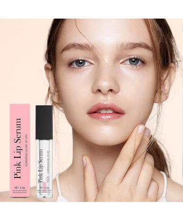 BommFu Pink Lip Serum Plumper Hydratie Gloss and Oil for Gorgeous Glow Color Changing Formula Hydrates and Reduces Fine Lines Repair Oil - Buy Online on GoSupps.com