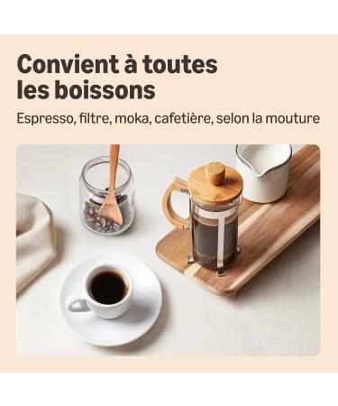 by Amazon House Blend Grains de caf 100% Arabica Torr faction Moyennement Pouss e 2kg 2 lot de 1kg - Certifi s Rainforest Alliance 100% Arabica 1 kg (Lot de 2) - Buy Online on GoSupps.com