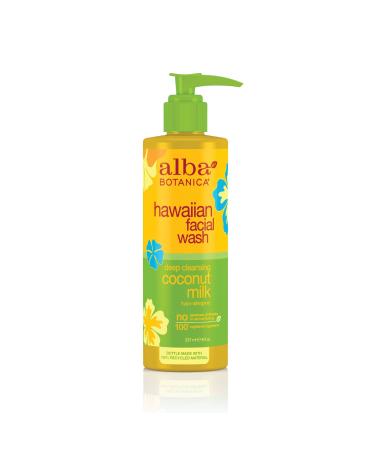 Alba Botanica Facial Wash Coconut Milk 8 fl oz (235 ml)