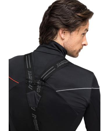 Maier Sports Men's Anton Slim Trousers - Black | High-Quality International Shipping - Buy Online on GoSupps.com