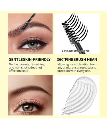  Dayysiuy Eyebrow Pen Dual-Tip Gel Eyebrow Pencil | Smudge-Resistant Cosmetic for Women All Occasions: Sports Work Travel Dates Photoshoots - Buy Online on GoSupps.com