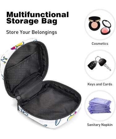 Anna Cowper Ice Cream Sweety Spoon Menstrual Cup Pouch - Portable Period Bag for Women - Multi-colored 20 - Buy Online on GoSupps.com