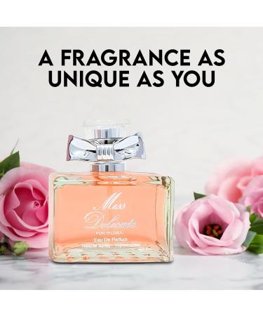 Women's Perfume Combo Miss Honey&Miss Delicate Eau De Parfum Long Lasting Fragrance 3.4 Fl Oz Spray Each for Daily Used - Buy Online on GoSupps.com