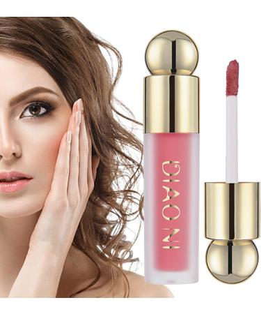 Liquid Blush Makeup - Soft Lightweight Cheek Tint Blendable Milk Blush | Sweatproof Waterproof Face Blush Long-Lasting Makeup Blush for Women Girl 5# - Buy Online on GoSupps.com