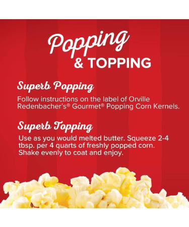 Orville Redenbacher's Buttery Flavored Oil - Keto Friendly, 16 oz, Pack of 6 - Buy Online on GoSupps.com