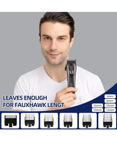 GEC Smart Hair Clipper for Men - Rechargeable Low Noise 5-Mode Professional Hair Trimmer Kit with Auxiliary Light - Buy Online on GoSupps.com