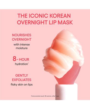 LANEIGE Lip Sleeping Mask Watermelon Pop: Nourishing Overnight Lip Treatment with Vitamin C Shea & Murumuru Butter for Hydrating Dry Flaky Lips - Buy Online on GoSupps.com