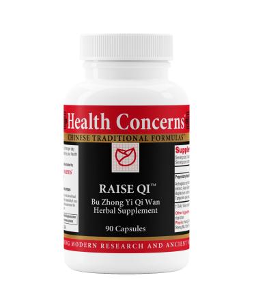 Health Concerns Raise Qi Energy & Immune System Support Bu Zhong Yi Qi Wan Formula Astragalus Ginseng & Dong Quai Herbal Supplement for Weakness Digestion & Yang Qi Balance 90 Capsules 90 Count (Pack of 1)