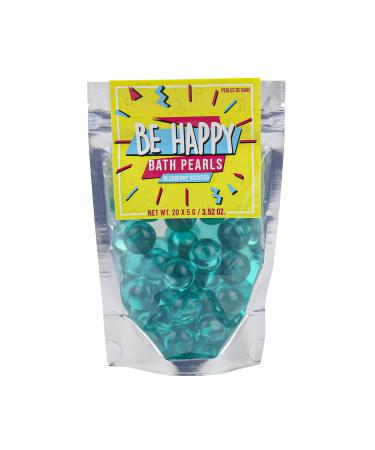 Gift Republic Bath Pearls Be Happy 20-Pack Blueberry Scent Multicoloured