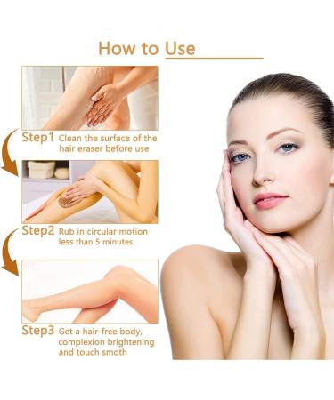 Nano Hair Remover Painless Hair Removal Stone for Men & Women | Magic Crystal Epilator Device - Buy Online on GoSupps.com