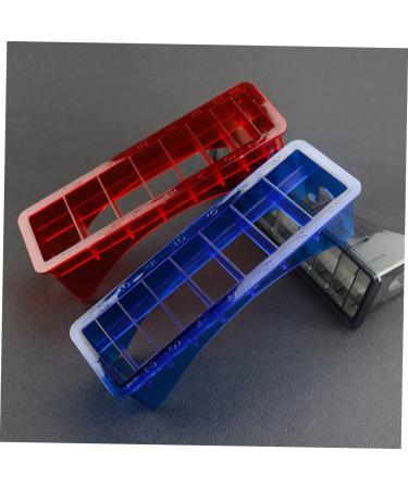 Beaupretty Storage Hair Clipper Comb Box Tomb 45 Barber Clippers Barber Tools Clipper Guards Barber mat for Station Barber Stations Guide Comb Storage Holder Supplies Universal Tools - Buy Online on GoSupps.com