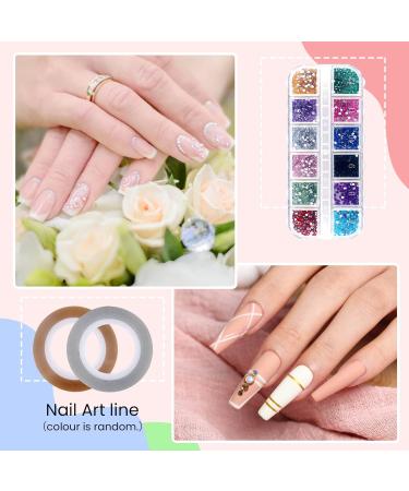 Phoenixy Poly Nail Gel Kit - 8 Pcs Nail Extension Set with Lamp & Top Coat - DIY Nail Art Set for Beginners - Christmas Gift - 29 Pieces - Buy Online on GoSupps.com