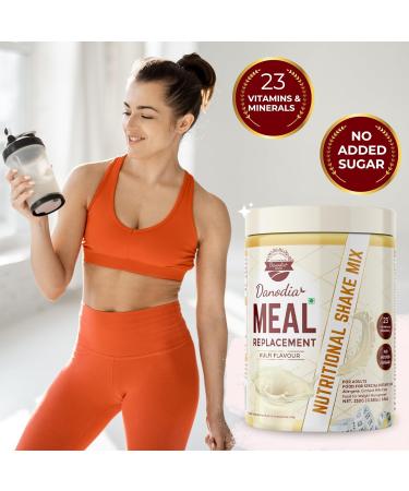 Danodia Foods Nutrient Shake 88 oz 250 g Vanilla Flavor Meal Replacement for Women & Men With Vitamins & Minerals No Added Sugar - Buy Online on GoSupps.com