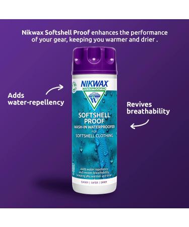 Nikwax Softshell Proof - Ultimate Softshell Wash & Impregnation - One Size | International Shipping Available - Buy Online on GoSupps.com