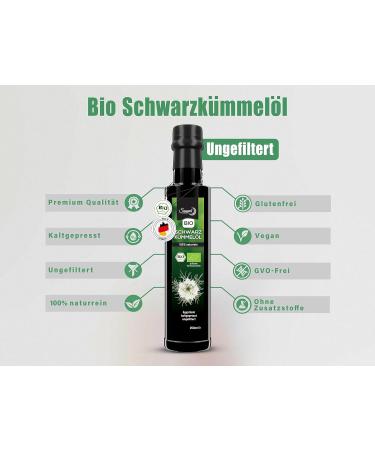 Sunnah Shop Organic Black Seed Oil - Unfiltered Cold Pressed 100ml | 100% Pure Egyptian Nigella Sativa Oil - Buy Online on GoSupps.com