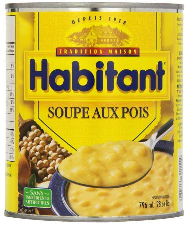 Habitant French Canadian Pea Soup 796ml/28 fl. oz. Imported from Canada - Buy Online on GoSupps.com