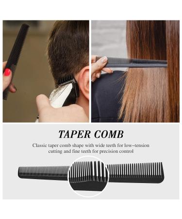 3-Piece Barber Comb Set for Taper Haircuts | Heat-Resistant Fiber | Men & Women | Barberology Comb - Buy Online on GoSupps.com