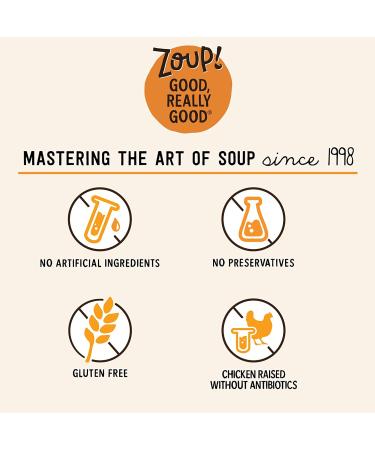 Zoup! Good Really Good Butternut Squash with Brown Butter & Sage Soup - 16 oz - Gluten Free, No Artificial Ingredients, Ready to Serve - Buy Online on GoSupps.com