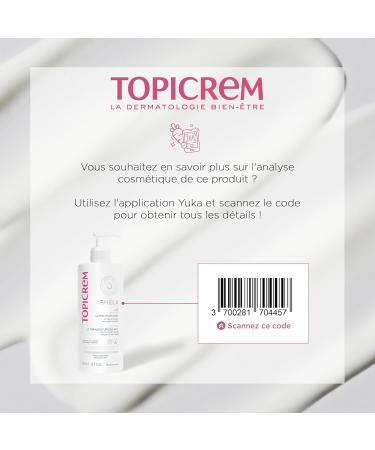 Topicrem Ultra Moisturising Body Milk Liquid Sensitive Skin 24H SPF15 500ml - Buy Online on GoSupps.com
