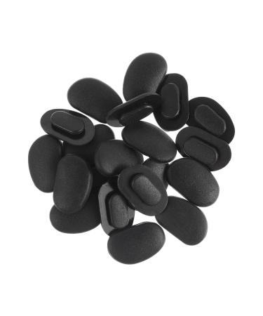 Healeeved 20st nose grip pad non -slip glasses nasal handles silicone glasses nasal cushion glass frame nasal pads made of silicone for glasses.