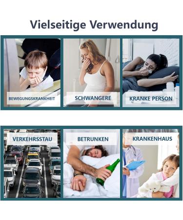 Hion Spitting Bags with Mouthpiece - 27 Premium Opaque Vomiting Bags for Travel Pregnant Women & Taxi Drivers - High-Density Comfort & Security - Buy Online on GoSupps.com