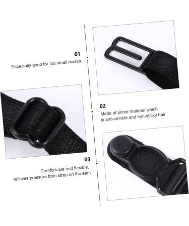 Healeved 10-Piece Anti-Strangulation Mask Accessories Set: Silicone Ear Grip Glasses Clip & Lanyard for Ultimate Comfort - Buy Online on GoSupps.com