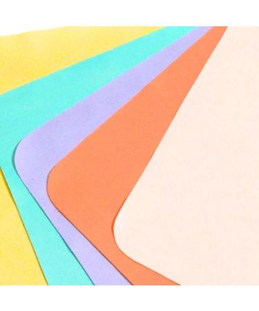 Buy Microfiber Glasses Cleaning Wipes - 5 PCS Assorted Color Lens Cleaner for Eyeglasses | Bulk & Double-Sided - Buy Online on GoSupps.com