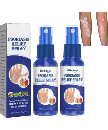 BLEDD Psoriasis Treatment Relief Spray Skin Repair Spray Treatment for Plaque Psoriasis Psoriasis Treatment for Skin (Color : 2pcs)
