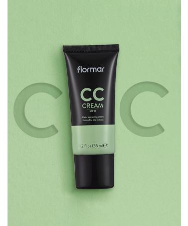 Flormar Anti-Redness CC Cream SPF 20 for Acne Skin - Natural Finish 18g - Perfect for Sensitive Skin - Buy Online on GoSupps.com