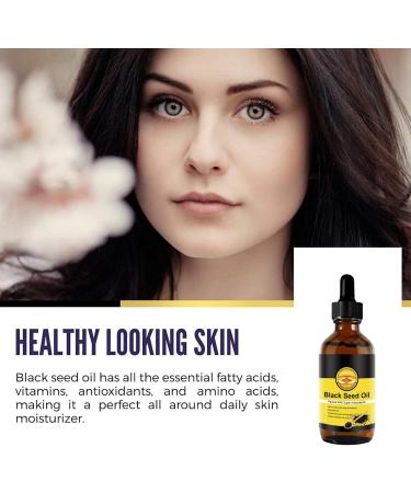 Organic Black Seed Oil Cold Pressed Cold Pressed Black Seed Oil For Hair With Super Antioxidant For Immune Support Joints Digestion Hair Skin & Nail Blackseed Oil Black Seed Oul Black Seed Oil - Buy Online on GoSupps.com