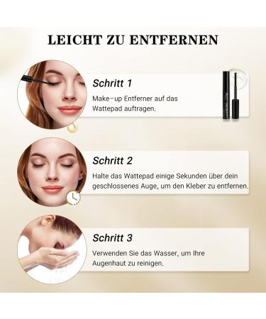 QueWel Cluster Lashes - 72 pcs DIY Eyelash Extensions Soft D Curl 8-16mm Length - Perfect for Home Makeup - Buy Online on GoSupps.com