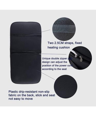 Buy Heated Seat Cushion for Office Chairs - Intelligent Temperature Control & 3 Settings for Hips & Back - International Shipping Available - Buy Online on GoSupps.com