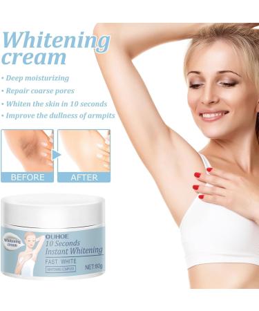 EXQST 10 Seconds Whitening Cream Korea 10 Seconds Whitening Cream 10 Seconds Instant Whitening Cream Brightens & Moisturizes Armpits Neck Knees - Buy Online on GoSupps.com