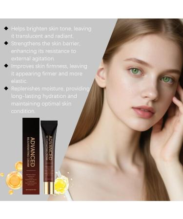 Advanced Rejuvenating Cream Hydration Anti-Aging Face Moisturizer Collagen Gel Skin Repair Cream with Hyaluronic Acid for Glass Skin Day & Night Cream for Fine Lines Wrinkles (1.4oz 2pc) 2pc 0.7 Ounce (Pack of 1) - Buy Online on GoSupps.com