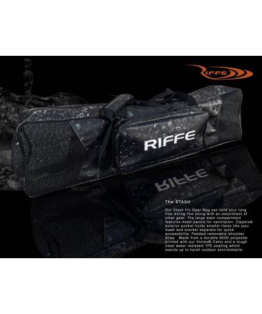 Riffe Stash Fin Gear Bag - Black Camo | Durable & Stylish Storage Solution - Buy Online on GoSupps.com