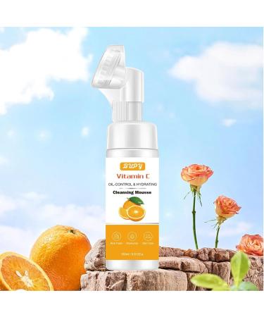  bellv Foaming facial cleanser with vitamin C powerful and brightening facial cleanser - Facial cleanser for most skin types - Facial cleanser for women - Buy Online on GoSupps.com