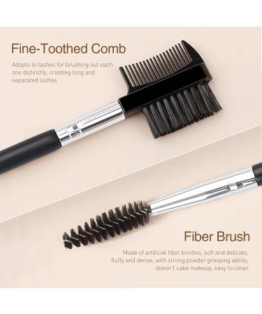 3-Head Eyebrow & Eyelash Shaper | Double-Headed Brush Tool for Lash Separation Mascara Clump Removal & Brow Grooming - Perfect Makeup Accessory for Flawless Eyebrows & Lashes - Buy Online on GoSupps.com