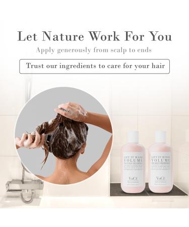VoC Haircare Volume Shampoo - Natural Non-Toxic Vegan & Cruelty-Free for Luxurious Hair (8.5oz - Buy Online on GoSupps.com