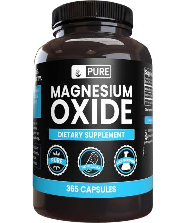 365ct Magnesium Oxide & Hops Extract Bundle - Pure Ingredients, No Fillers - Buy Online on GoSupps.com