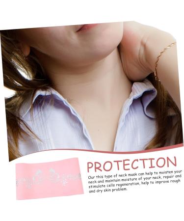 BCOATH Neckband Neck Film Sticker Beauty Neck Mask Nourishing Neck Band Healthy Neck Neck Wrinkle Pads Beauty Mask Neck Strap Safe Neck Patch Cotton Neckline Belt - Buy Online on GoSupps.com