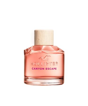 Hollister Canyon Escape Women EDP Spray 3.4 oz (HO26700) 3.4 Fl Oz (Pack of 1)