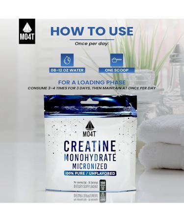 Premium Micronized Creatine Monohydrate Powder 150G | 5000mg Per Serving | 30 Servings - Boost Performance & Muscle Growth - Buy Online on GoSupps.com