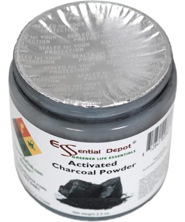 Premium Activated Charcoal Powder - 2.5 oz | Natural Teeth Whitening & Detox - Buy Online on GoSupps.com