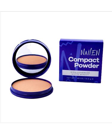 NAILEN Face Makeup Compact Powder Tone No. 2 - Matte Effect 0.53 Oz - Buy Online on GoSupps.com