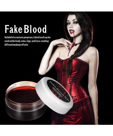 Realistic Fake Blood Gel for Halloween | Vampire Makeup Scars & Wounds - Perfect for Cosplay & Costumes - Buy Online on GoSupps.com