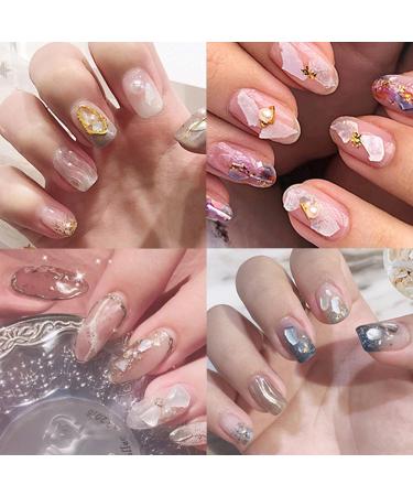 NICENEEDED 12 Colors Abalone Seashell Nail Art Flakes - Style 2 - Buy Online on GoSupps.com