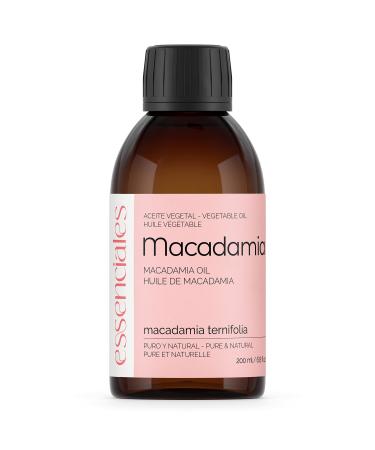 Essenciales Macadamia oil 100 pure and natural 200 ml Vegetal Macadamia Ternifolia 1 cold pressure
