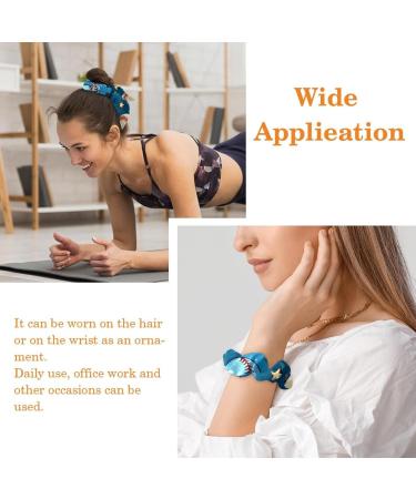 6 Pieces Bow Hair Scrunchies Rabbit Bunny Ear Scrunchies Animal Zebra Pattern Bow Bowknot Scrunchies Bobbles Elastic Hair Ties Ropes Ponytail Holder Accessories for Women Girls Color 9 - Buy Online on GoSupps.com