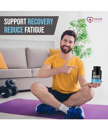 Supreme Potency L-Arginine Alpha-Ketoglutarate (AAKG) 3200mg Per Serving 100 Vegan Capsules Supports Muscle Strength Endurance & Circulation Non-GMO Gluten-Free Made in USA 1 Pack - Buy Online on GoSupps.com